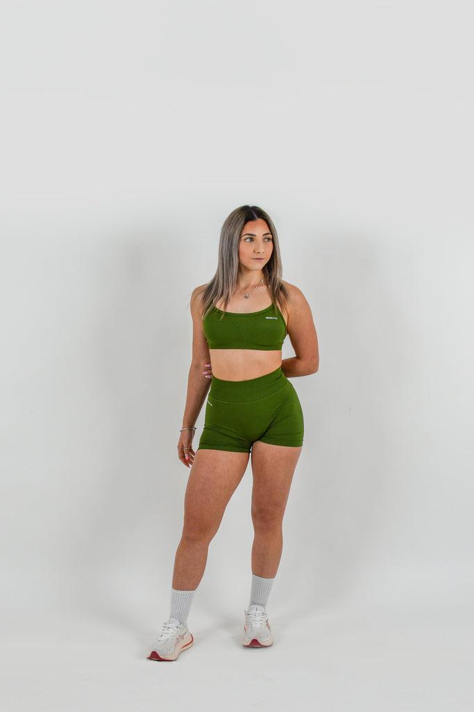 Pulse Seamless Crop - Avocado Maxim Active