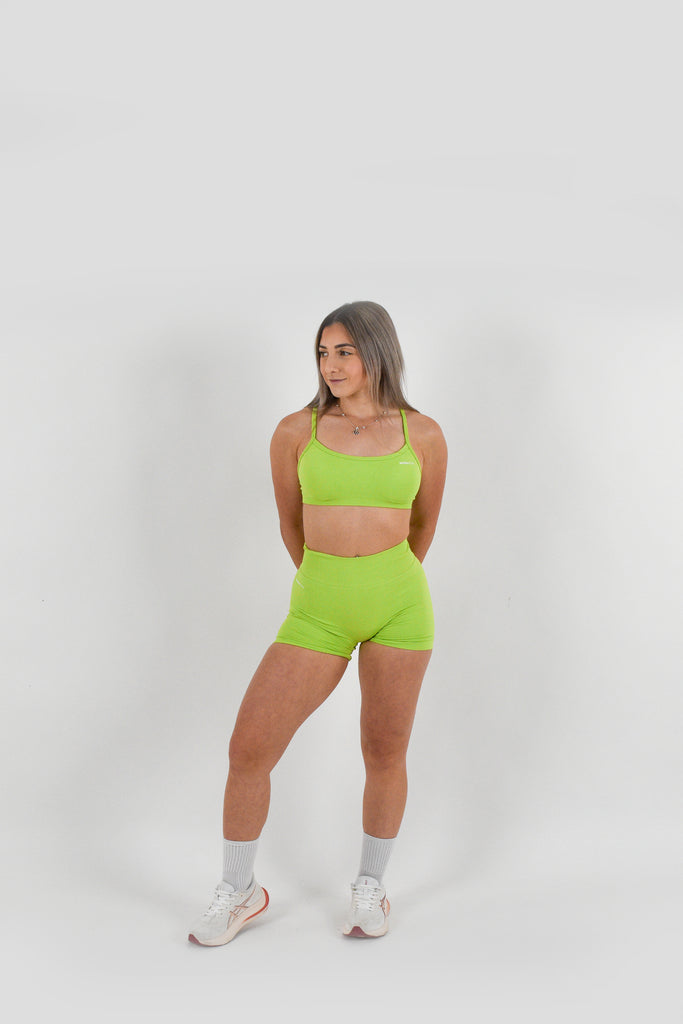 Pulse Seamless Crop - Sour Apple Maxim Active
