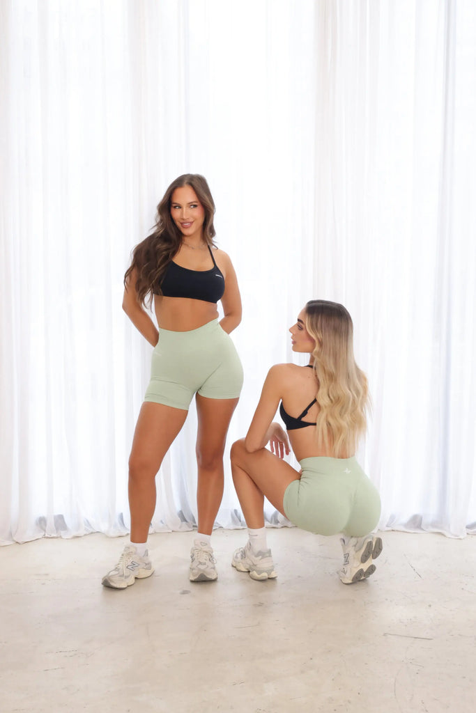 Pulse Seamless Scrunch Shorts - Melon My Store