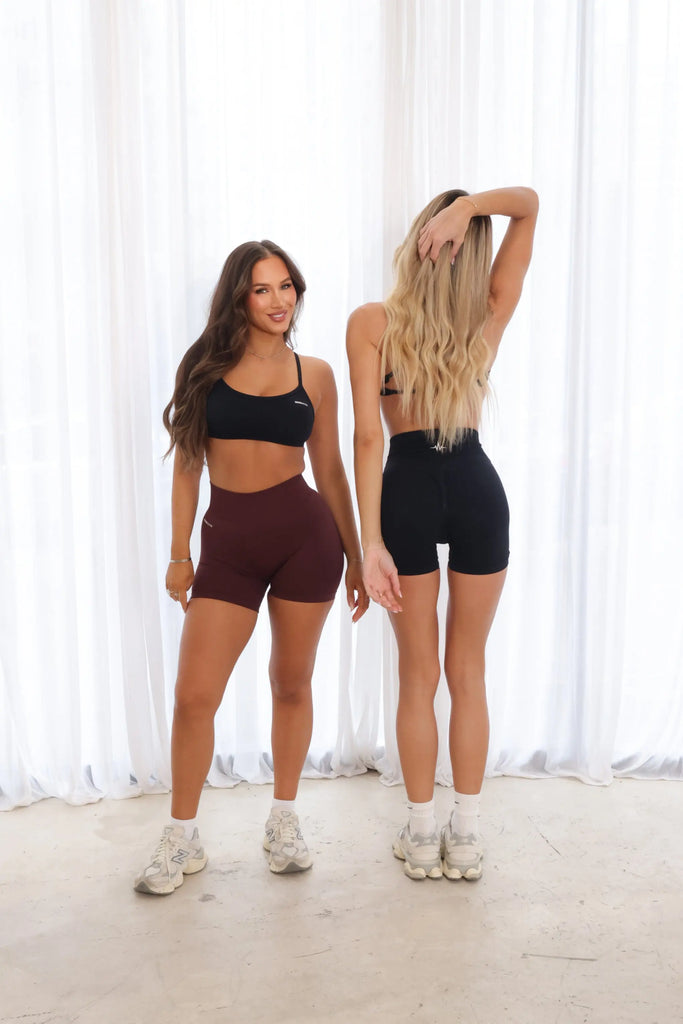 Pulse Seamless Scrunch Shorts - Plum My Store
